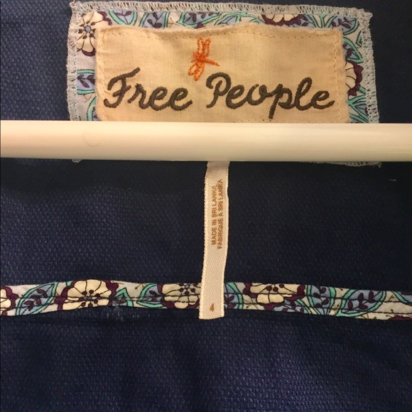 Free People cropped zip-up jacket - Picture 3 of 5